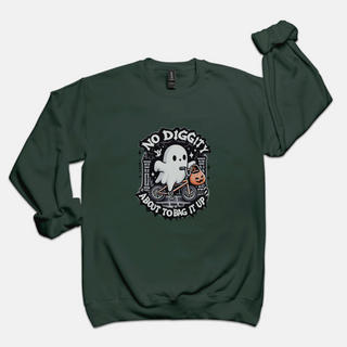 No Diggity Halloween Sweatshirt